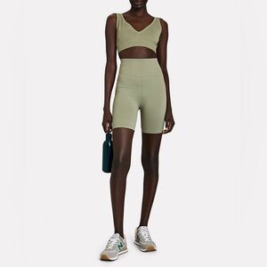 WeWoreWhat active ribbed seamless bike shorts